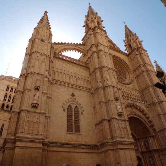 Grote gevel Kathedraal Palma.