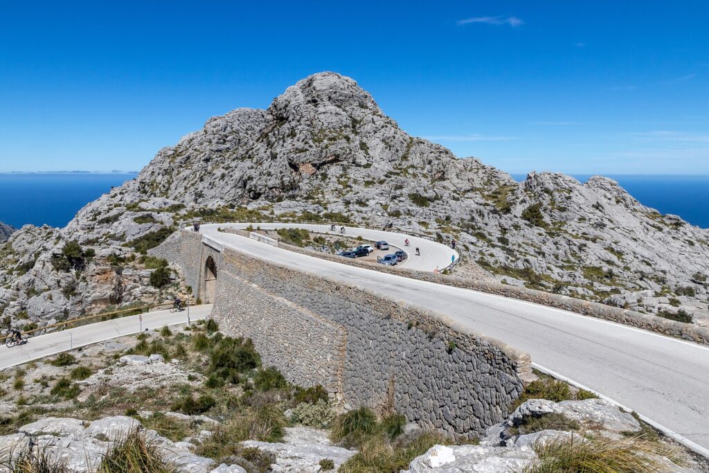 Carretera de la Calobra msu-2018-4033 Bochtige bergweg naar Sa Calobra in de Serra de Tramuntana