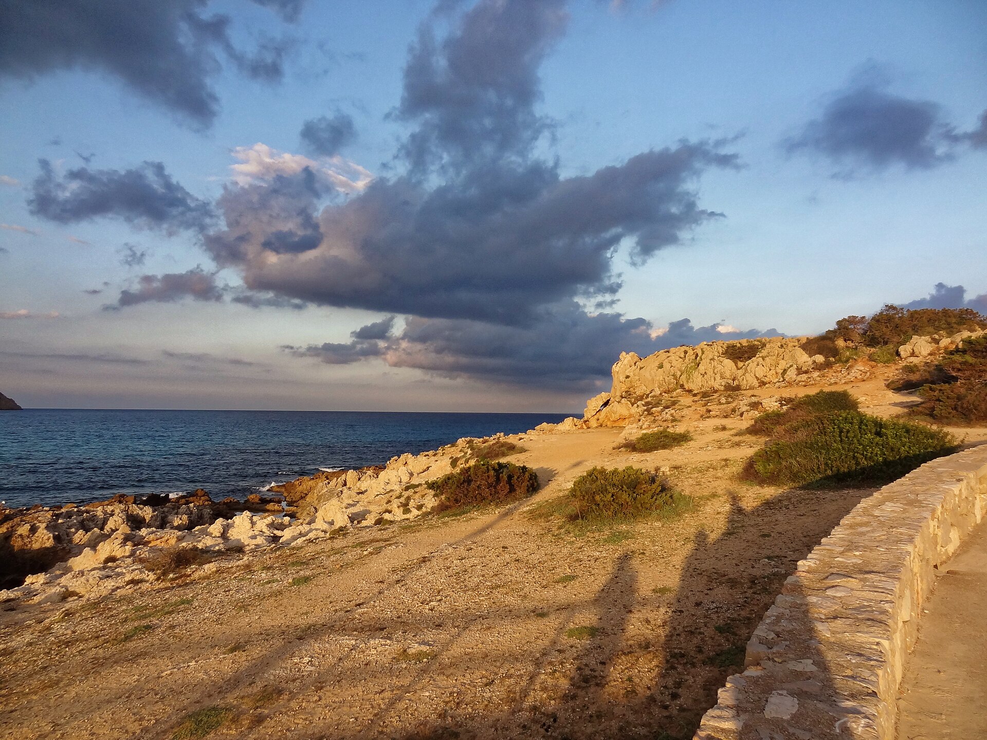 Het strand Cala Agulla bij Cala Ratjada, Mallorca