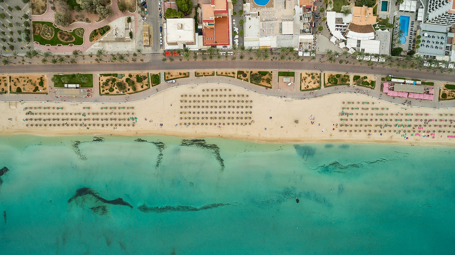 Strand van El Arenal (s'Arenal), Mallorca