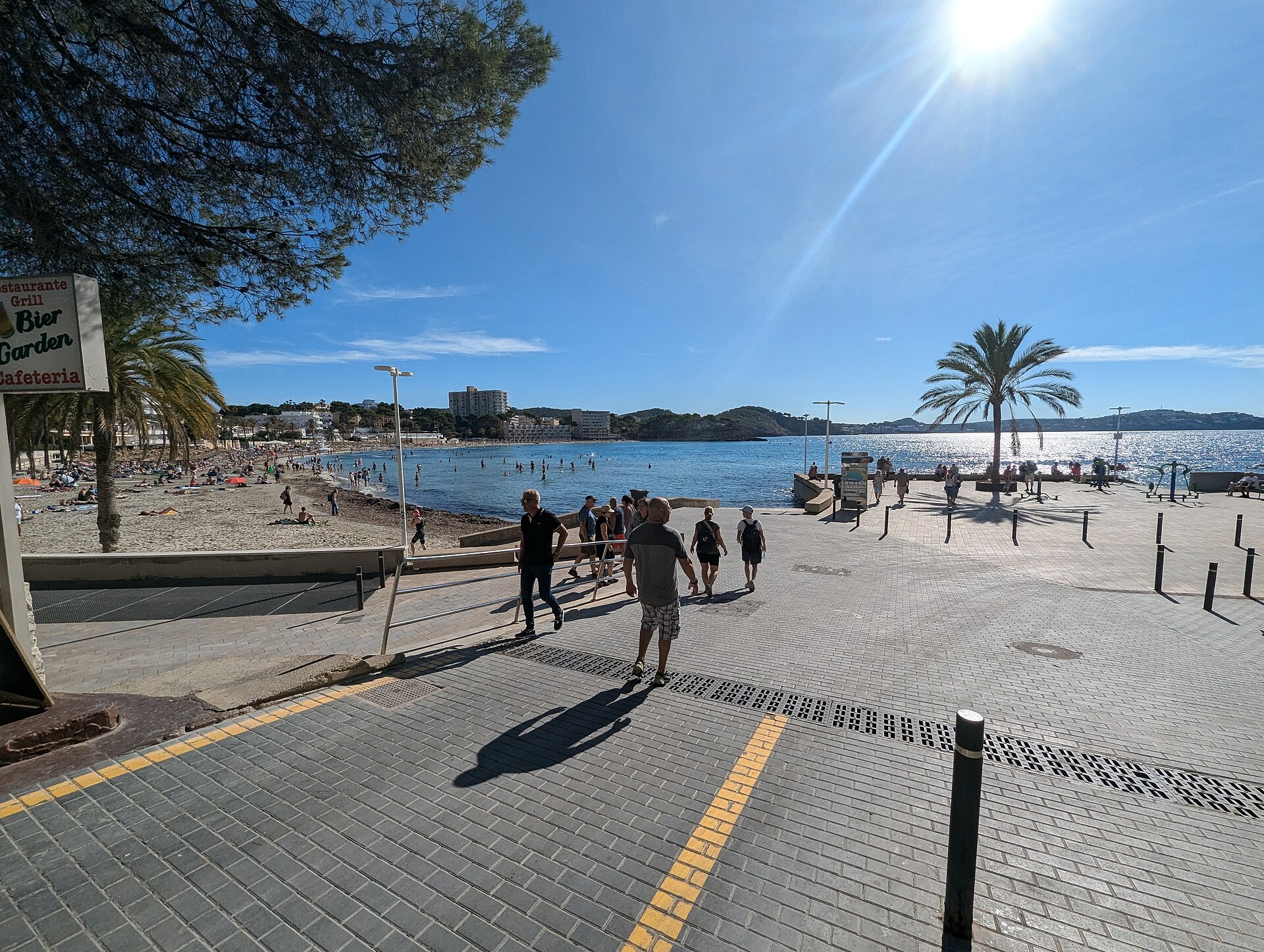 Platja Palmira in Peguera, Mallorca