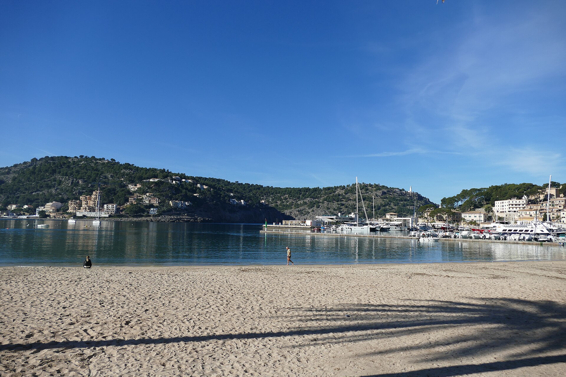 Strand van Port de Sóller, Mallorca