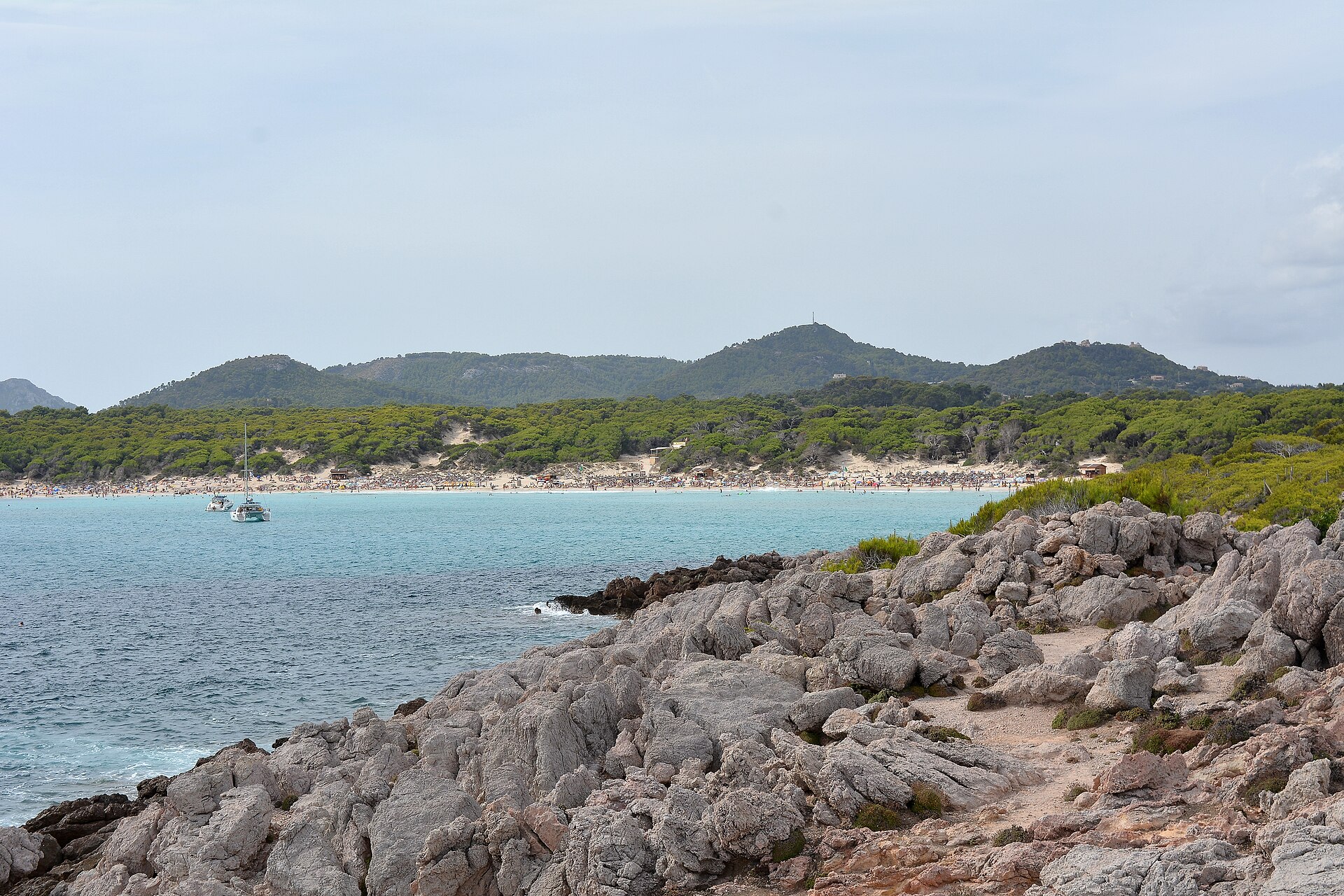 De baai van Cala Guya bij Cala Ratjada